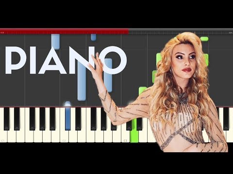 Lele Pons Celoso Piano Midi tutorial Sheet app Cover Karaoke