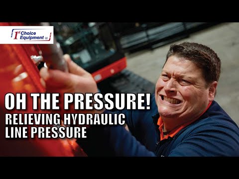 How To Relieve Hydraulic Pressure