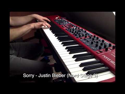 Sorry - Justin Bieber (Nord Stage 3)