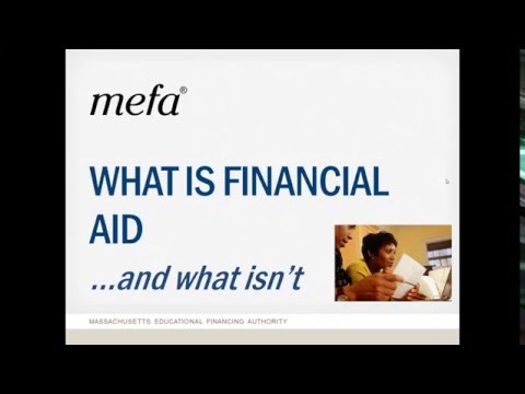 What is Financial Aid and What Isn't?