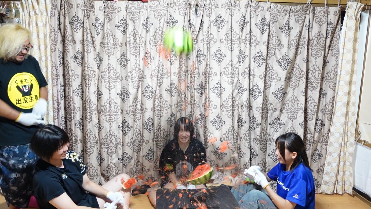 輪ゴムでスイカ爆発2025【爆発版】🍉