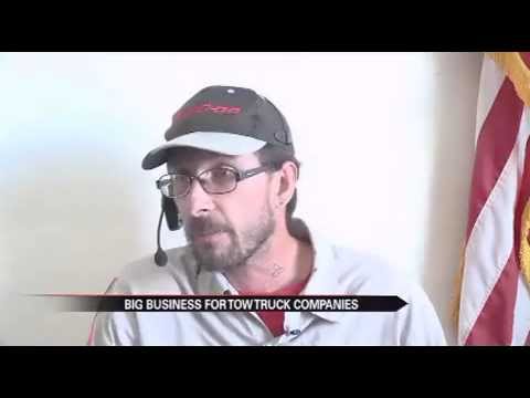 Notre Dame game means big business for tow-truck drivers   ABC57   South Bend IN New