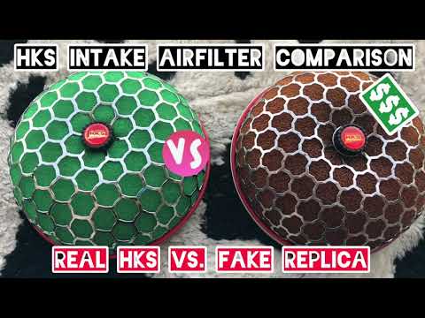 HKS Airfilter Real HKS vs. Fake!