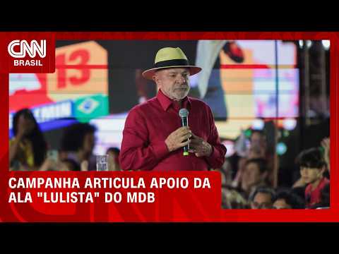 Ala “Lulista” do MDB se articula em resposta ao apoio de parte do partido a Flávio | CNN 360°