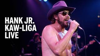 Hank Williams Jr. Kaw Liga 1984 Live Performance