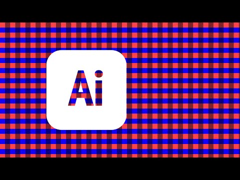 Create checkerboard pattern in illutrator tutorial by orion graphic