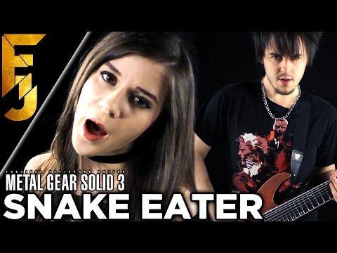"Snake Eater" - Metal Gear Solid 3 Guitar Cover (Feat. Adriana Figueroa) | FamilyJules