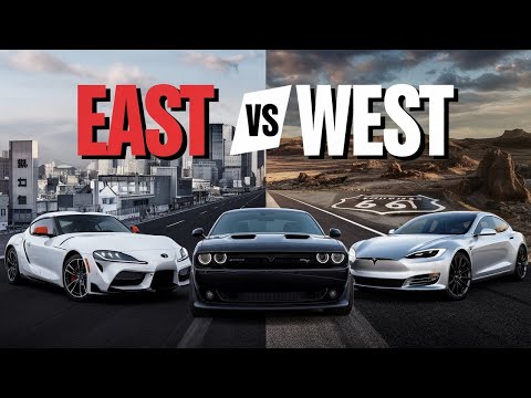 Japanese VS American Muscle Cars VS Tesla! Bet You Never Knew!