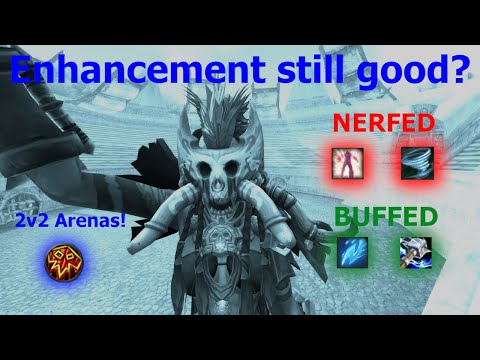 Enhancement still good in 2s? | 2v2 Arenas Enhancement Shaman PvP | WoW DF S2 (10.1.5)