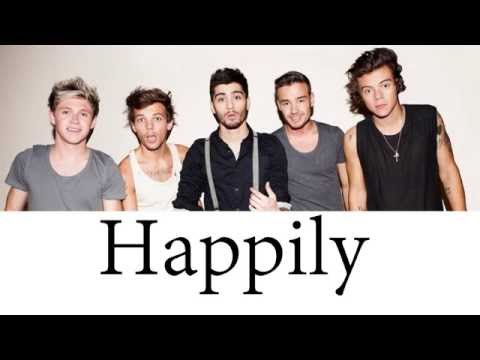 One Direction Happily (Acoustic with Lyrics)