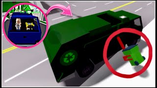 HOW TO TAKEOUT TRASH WITH THE GARBAGE TRUCK IN BROOKHAVEN RP ROBLOX