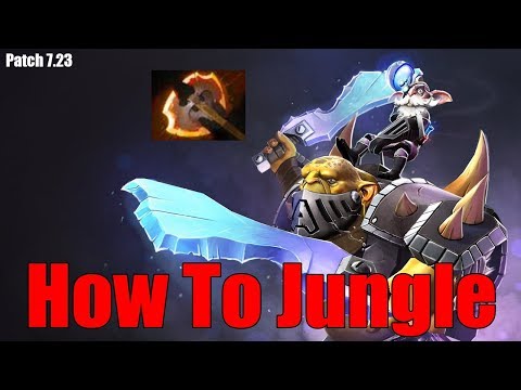 DoTa 2 How To Jungle Alchemist Patch 7.23 Fast BF