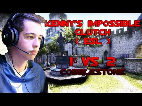 Kenny's Impossible Clutch - 1 vs 2 - ESL - CobbleStone