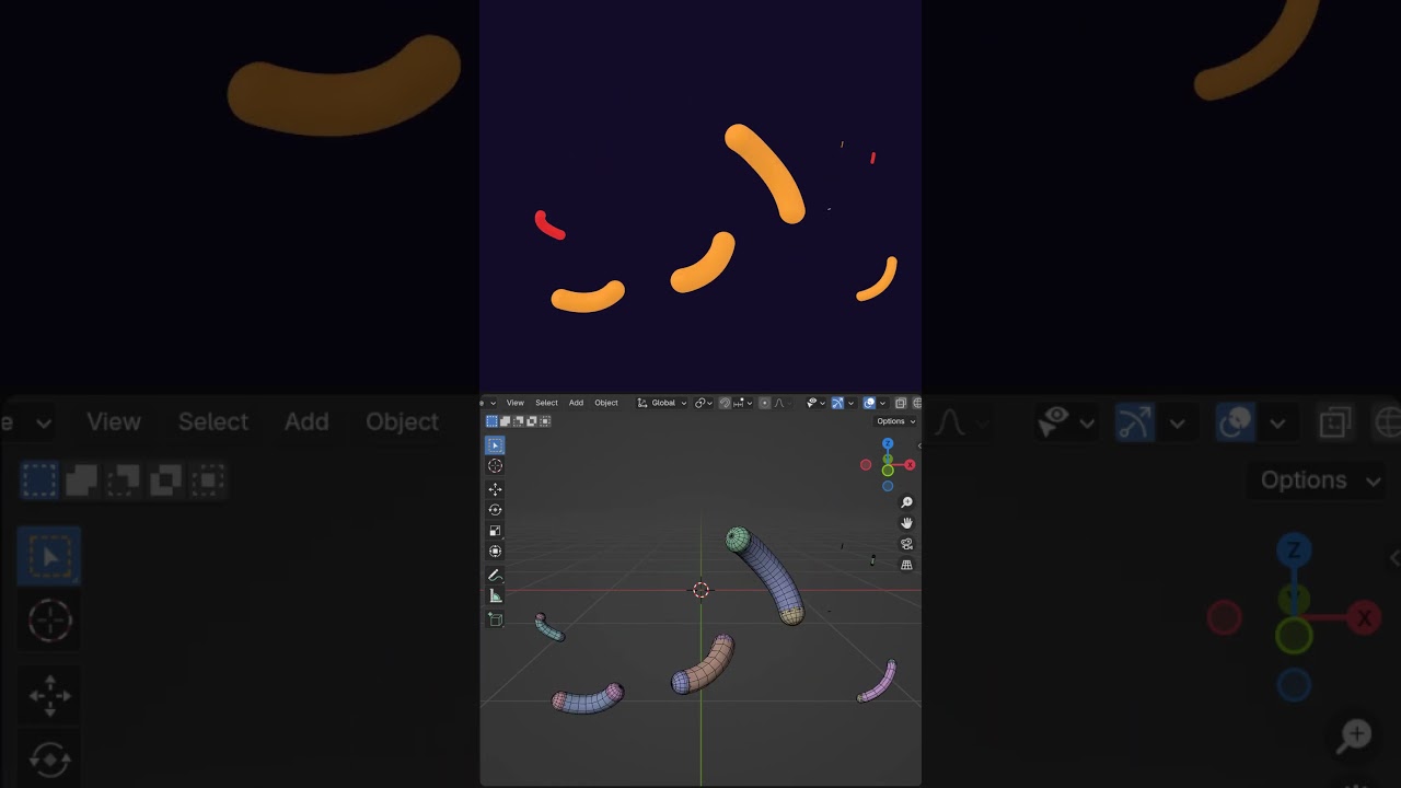 #logo #animation I did in #blender for Taskro, a collaborative task management app.