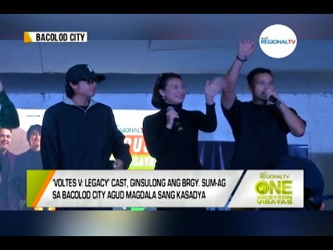 One Western Visayas: ‘Voltes V: Legacy’ Cast, Ginsulong ang Brgy. Sum-ag sa Bacolod City