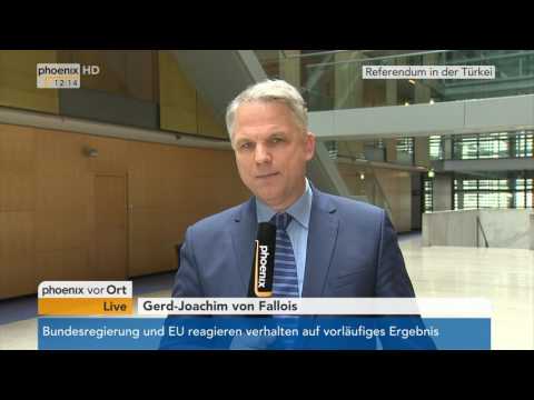 Türkei-Referendum: Gerd-Joachim von Fallois im Gespräch am 17.04.2017