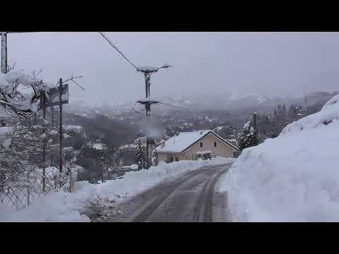 Neve a Torriglia (GE) 2/1/2021