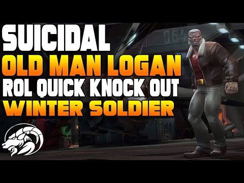 Quick Knockout Old Man Logan (Beta) Vs Winter Soldier Realm of Legends | MCOC