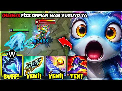 FIZZ FOREST NEW 50% BUFF!! I DESTROYED THE GAME WITH THE NEW ITEMS!! | Ogün Demirci