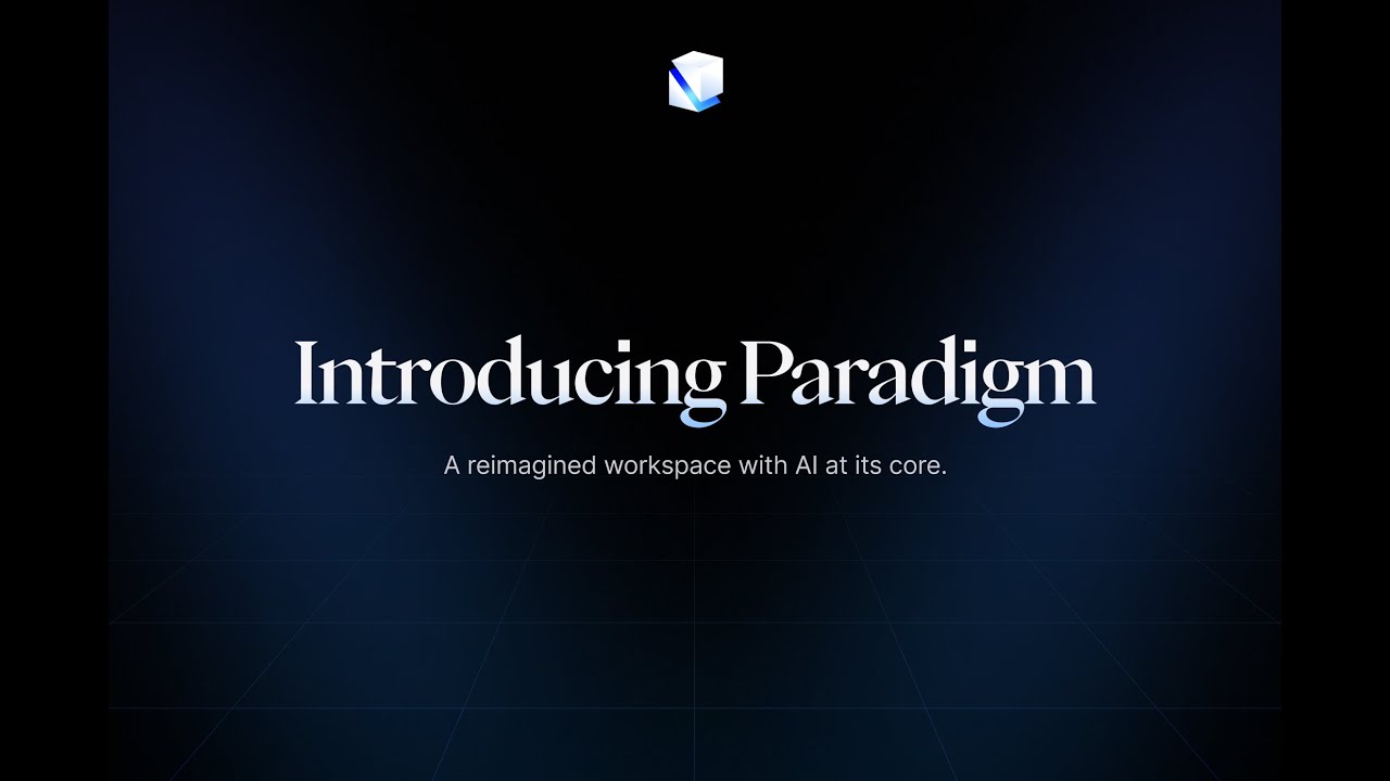 Paradigm AI spreadsheet tool official demonstration video - AI-driven data analysis and visualization features showcase