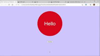 Using Transitions and Transformations
