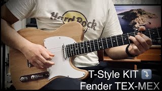 Video thumbnail for Harley Benton T-Style Kit + Fender TEX-MEX Telecaster Set by Tiago Dores