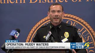 60+ arrested in undercover child exploitation operation in Mississippi