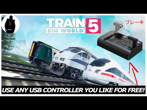 How to use ANY USB controller for FREE on Train sim world 5/4/3/2/1/classic