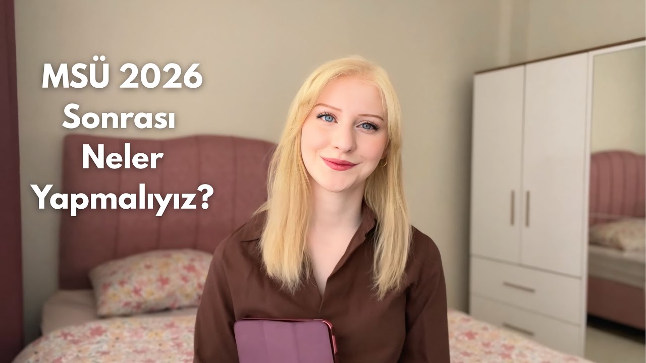 MSÜ 2026 Sonrası Alınması Gereken Dersler #yks #yks2026 