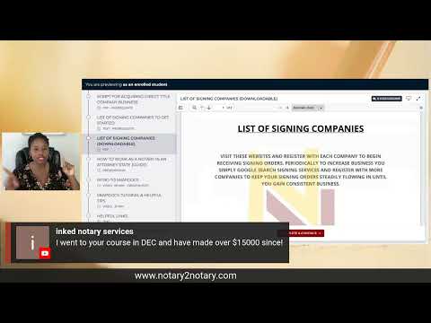 NOTARY SIGNING AGENT TRAINING 101 - YouTube