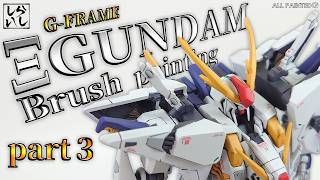 【食玩】地味だけど超大事！Gフレーム・クスィーガンダムの武装を筆塗り全塗装で圧倒的な存在感に仕上げてみた！【閃光のハサウェイ】