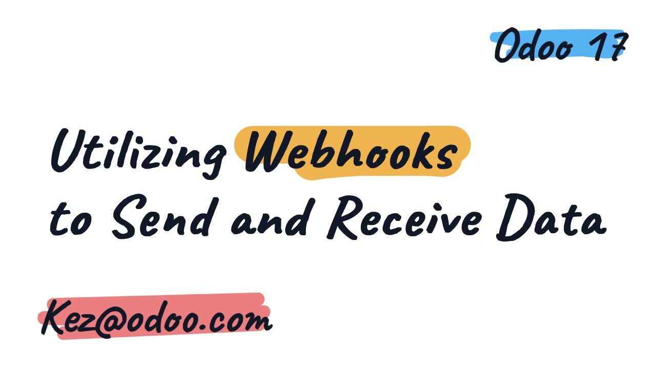 How to Use Webhooks to Send and Receive Data in Odoo 17