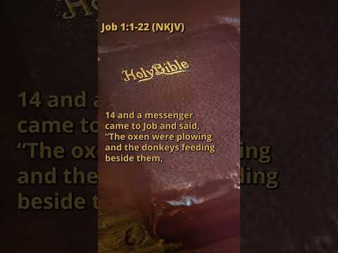 Job 1:1-22 (NKJV)
