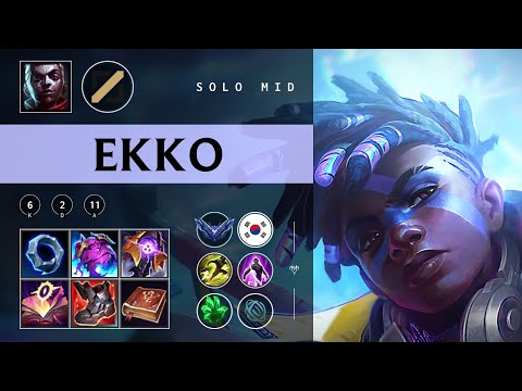 Ekko Mid vs Zoe - KR Diamond Patch 25.24