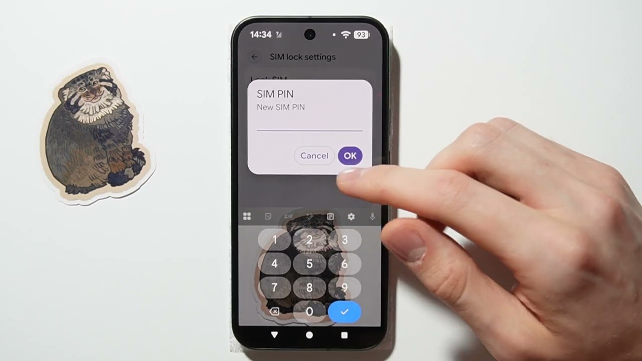 How to Change SIM PIN on Google Pixel 10?