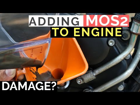 Adding engine oil additive/ liqui moly mos2 additive review ...