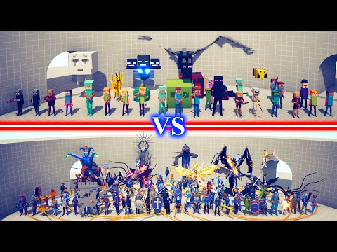 SECRET ADDON TEAM vs MINECRAFT TEAM - Totally Accurate Battle Simulator TABS