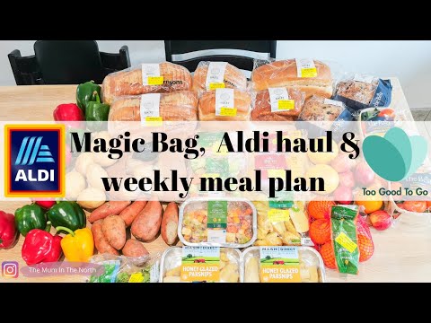 WHAT'S IN THIS WEEKS MAGIC BAG - ALDI HAUL AND WEEKLY MEAL PLAN
