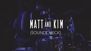 Kim Schifino of Matt and Kim (Make A Mess - Drum Cam)