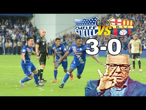 Emelec 3 vs Barcelona 0 - Resumen completo - 15 Noviembre 2017