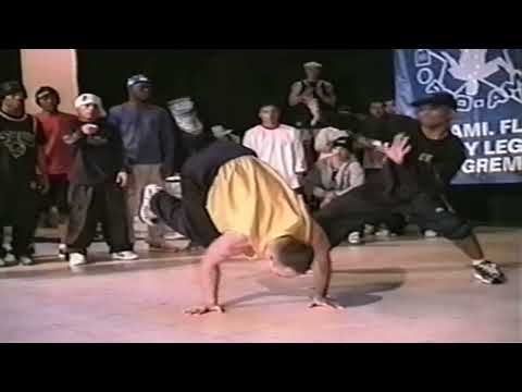 Bboy Crumbs | Battle Highlights | Bboy Masters Pro-Am 1999 (Miami, Fl)