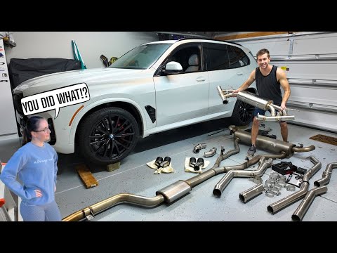 Wife's X5 Gets a Sport Exhaust Upgrade | Full Install