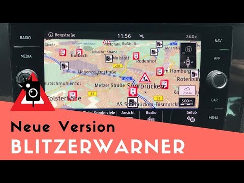 Blitzerwarner 2026 | Blitzer POI für VW Discover Media & Pro | Download & Anleitung