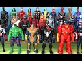 27 Action Figures Marvel Avengers And 2 New Black Panther Wakanda Forever 2 Hulk Iron Man Thor