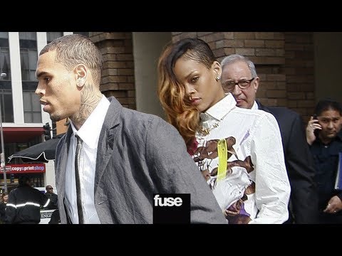 Chris Brown & Rihanna Go To Court Together