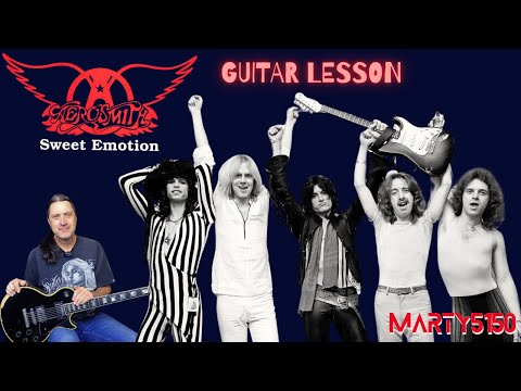 How To Play Sweet Emotion By Aerosmith - Guitar Lesson