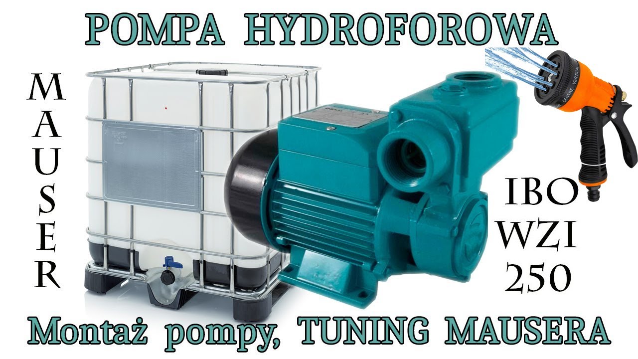 Jak Zamontować Pompę do Mausera, Montaż, Test, IBO WZI 250, Pompa Do Mausera.