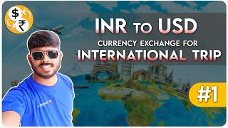CURRENCY EXCHANGE INR to USD | International Trip | Travel with AJ | Kannada Traveller |