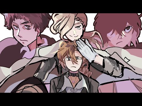 HOTEL TRANSYLVANIA REACTS TO DENNIS AS CHUUYA | FOURTH PART | BUNGO STRAY DOGS 