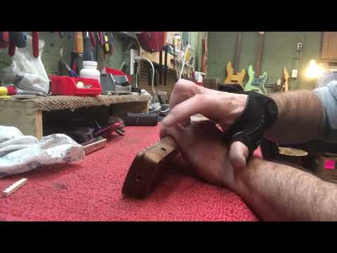 Checking a guitars nut height and intro to Gotoh guitar truss rod